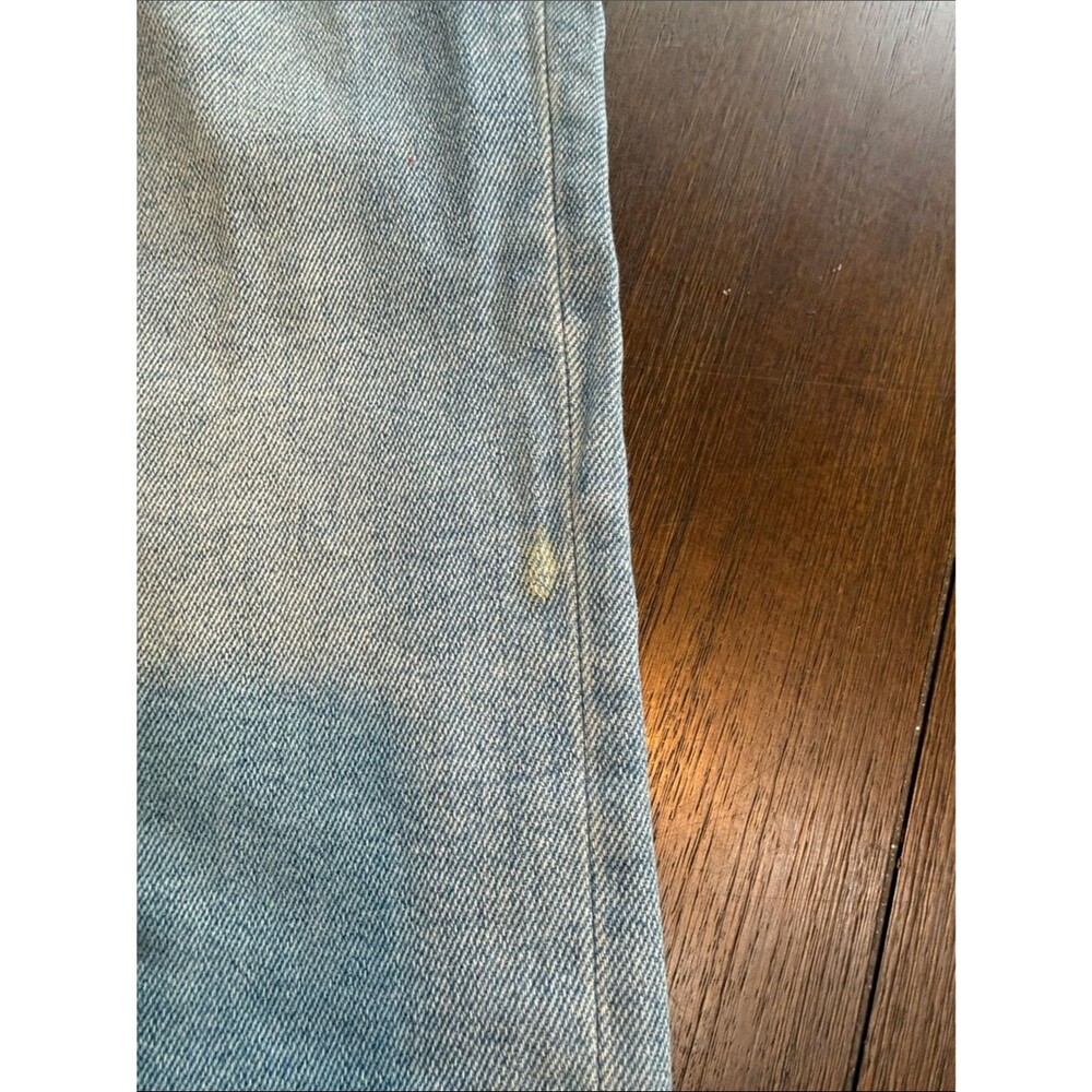Zara Light Wash Skinny Jeans Size 4 Stretch Denim Mid Rise - Picture 5 of 6
